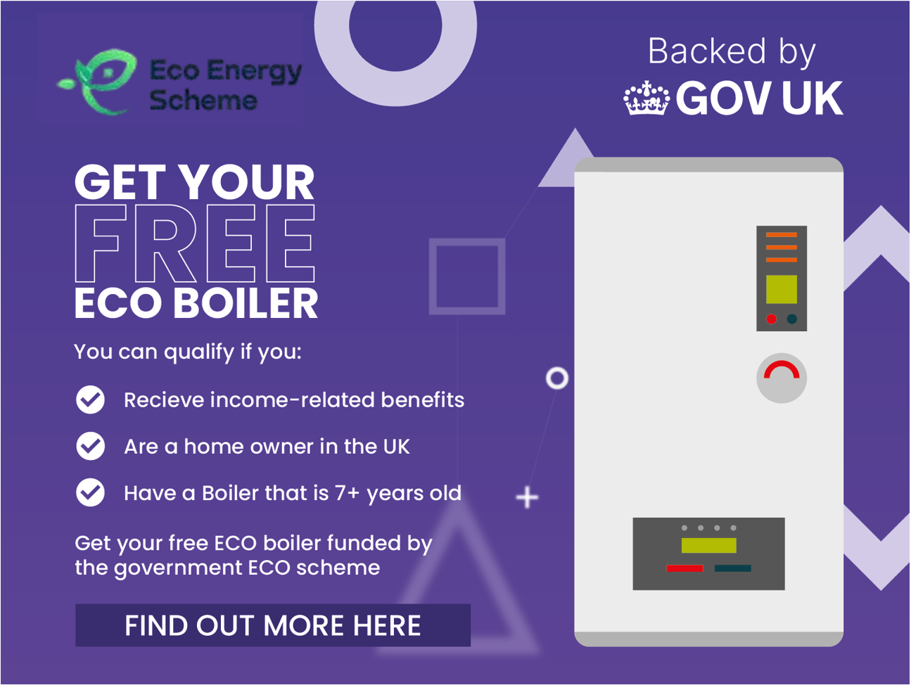 government eco boiler scheme